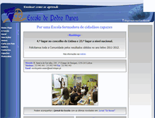 Tablet Screenshot of escolapedronunes.cidadevirtual.pt